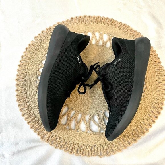 Kizik Madrid Eco Knit Black Handsfree Slip On Sneakers W9/ M7.5 - Picture 4 of 10